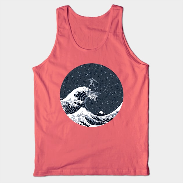 The Great Wave Off Zenn-La Tank Top by Daletheskater